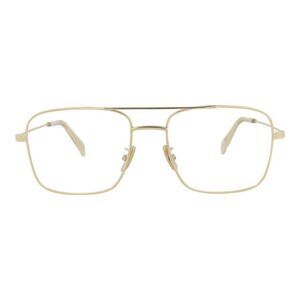 Celine Mens Aviator Gold Gold Transparent Fashion Designer Eyewear